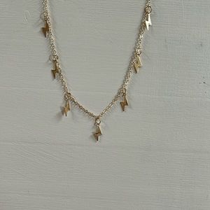 Lightning bolt necklace